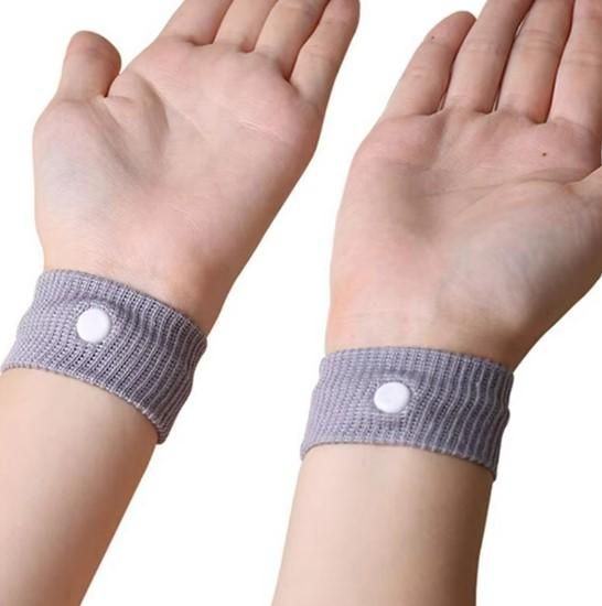 Motion Sickness Relief Wristbands Pair of 2